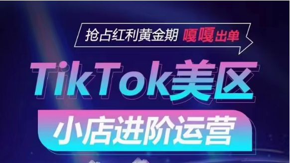 TikTok Shop美区小店进阶运营，快速掌握各流量渠道玩法，抢占红利黄金期，嘎嘎出单-有道网创