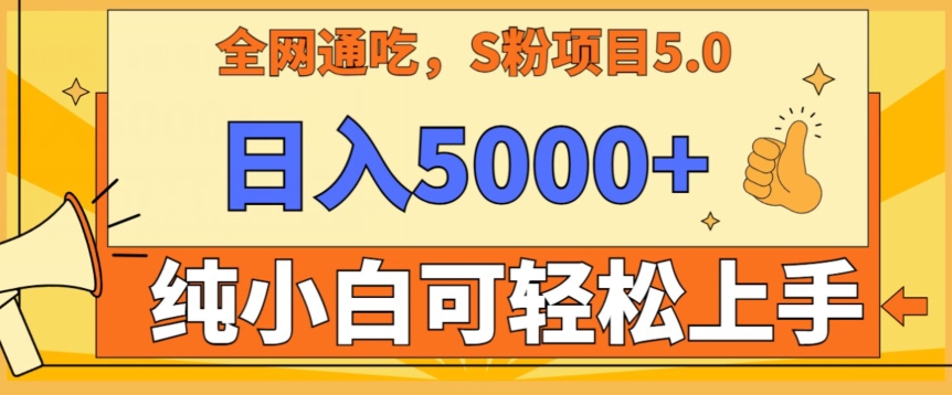 男粉项目5.0，最新野路子，纯小白可操作，有手就行，无脑照抄，纯保姆教学-有道网创