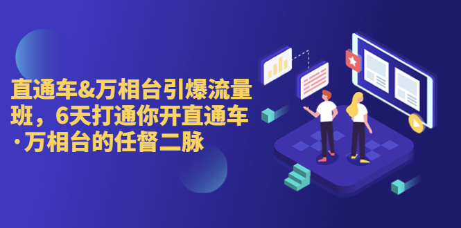 直通车+万相台引爆流量班，6天打通你开直通车·万相台的任督 二脉-有道网创