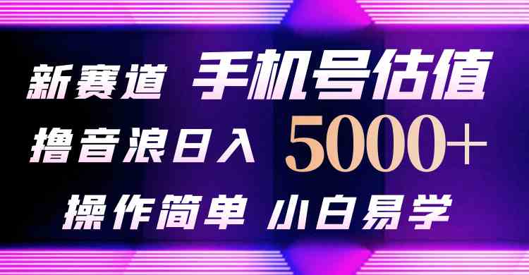 （10154期）抖音不出境直播【手机号估值】最新撸音浪，日入5000+，简单易学，适合…-有道网创