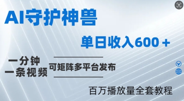 制作各省守护神，100多W播放量的视频只需要1分钟就能完成【揭秘】-有道网创